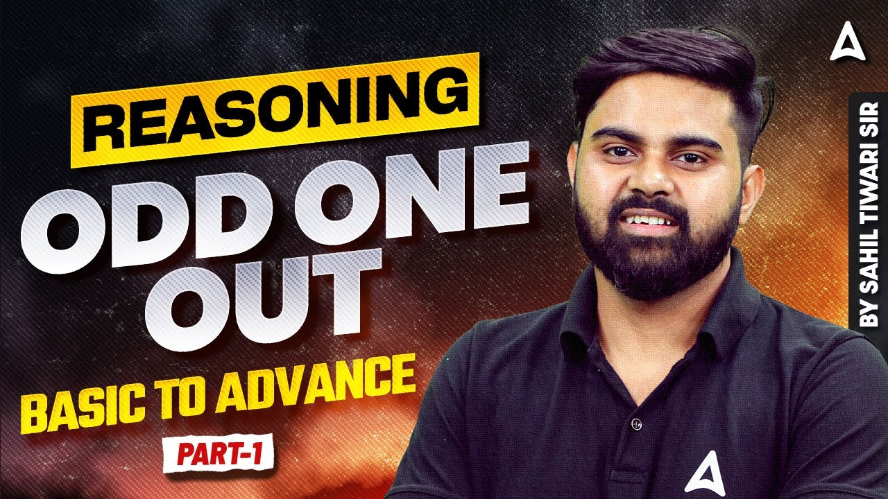 SSC CGL 2026 Reasoning Classes | SSC CGL 2026 Reasoning Odd One Out | By Sahil Tiwari Sir