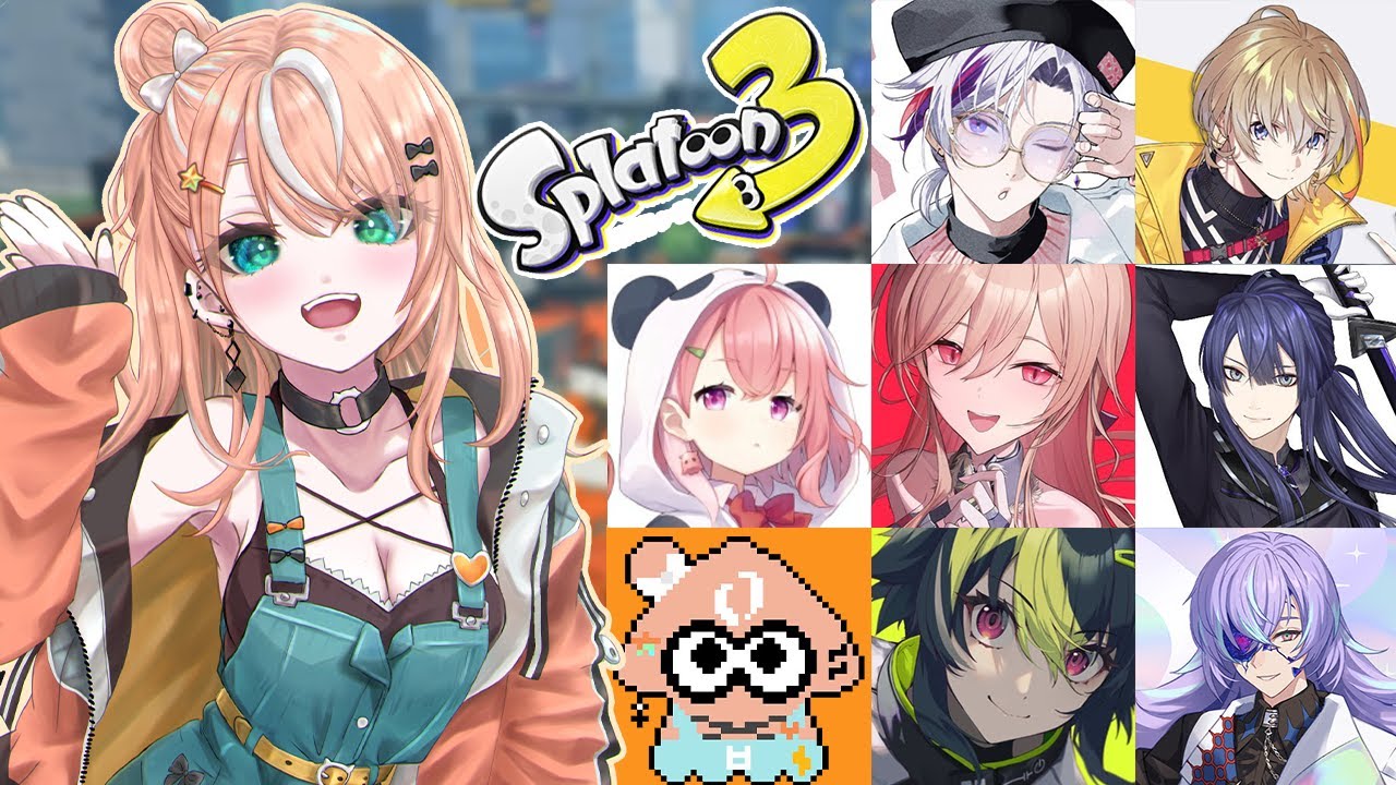 スプラ3┊︎新環境デカデカラインプラべ【 にじさんじ / 五十嵐梨花 】