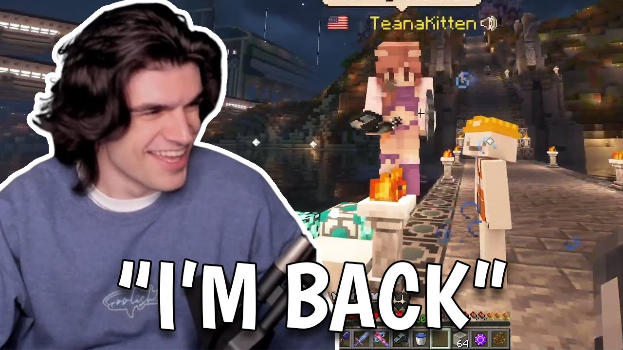 Foolish Returns To The QSMP Ft. TinaKitten.