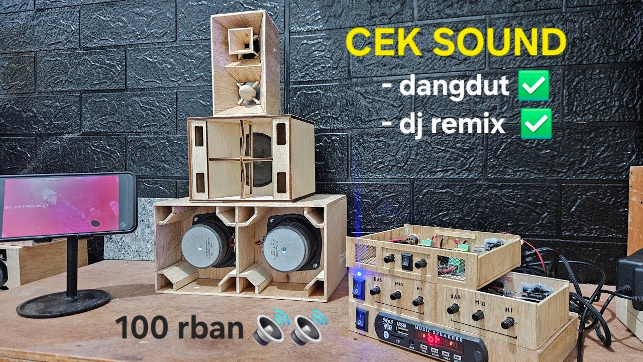 Cek sound miniatur malam minggu