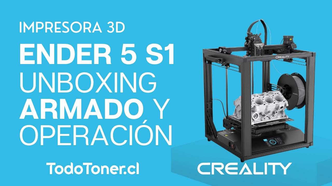 Ender-5 S1 Creality - Armado - Tutorial - Montaje - Unboxing 🛠