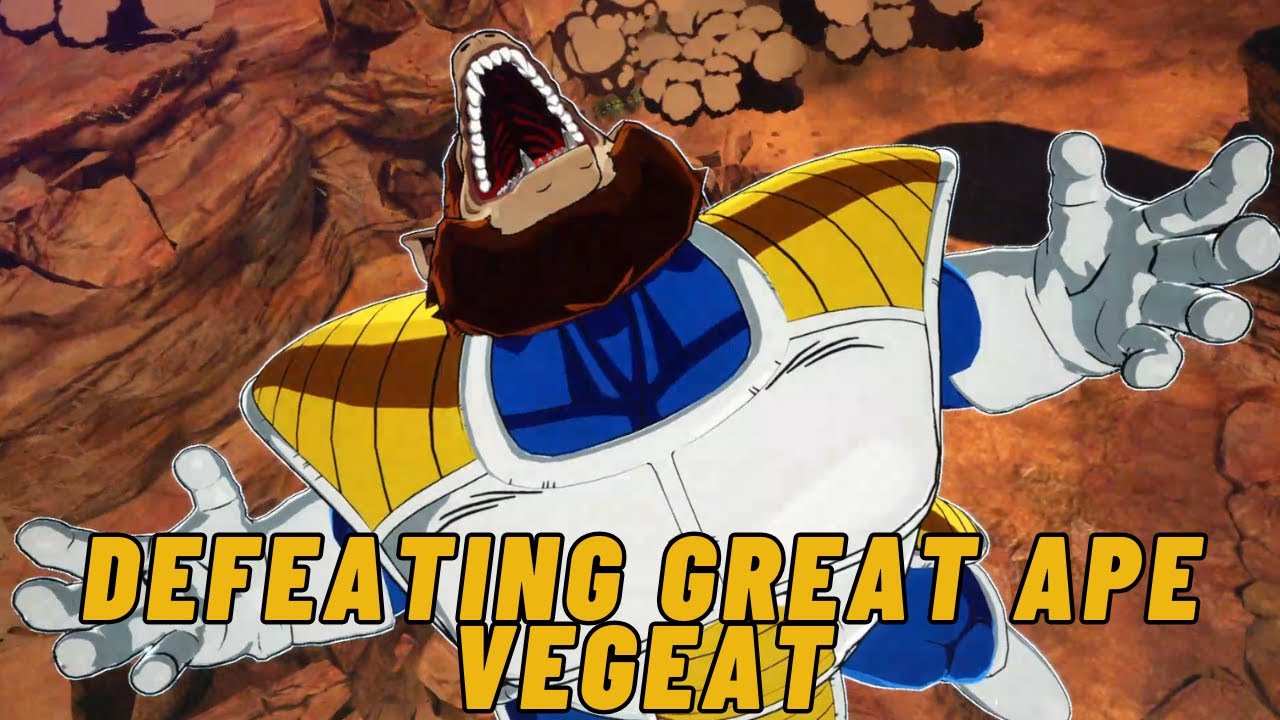 Taking Down Great Ape Vegeta in Dragon Ball Sparking Zero