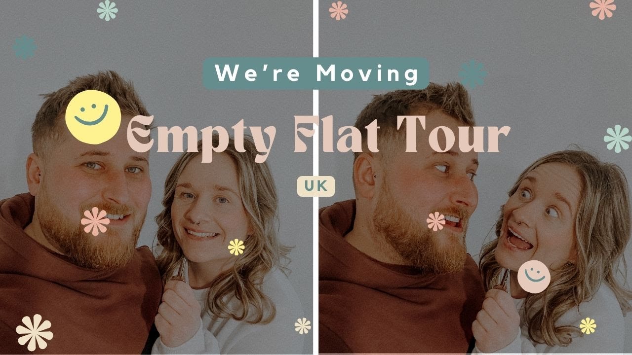 We're Moving // Empty Flat Tour UK // Housing Association