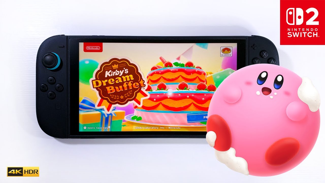 Playing Kirby's Dream Buffet in 2026