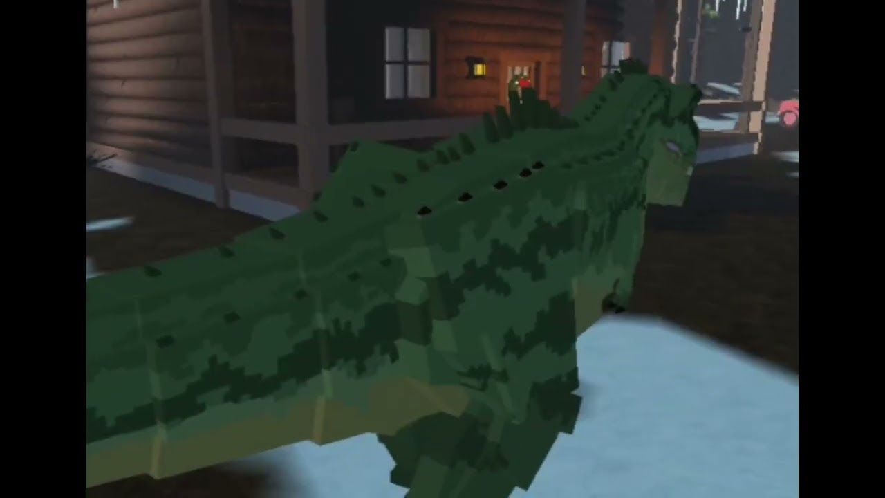 Jurassic Blocky creepypasta dark spinosaurus 