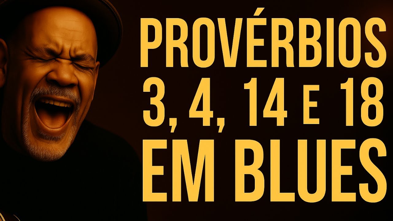 Provérbios 3, 4, 14 e 18 | Blues Gospel da Fé | Que guia, confronta, protege e transforma corações