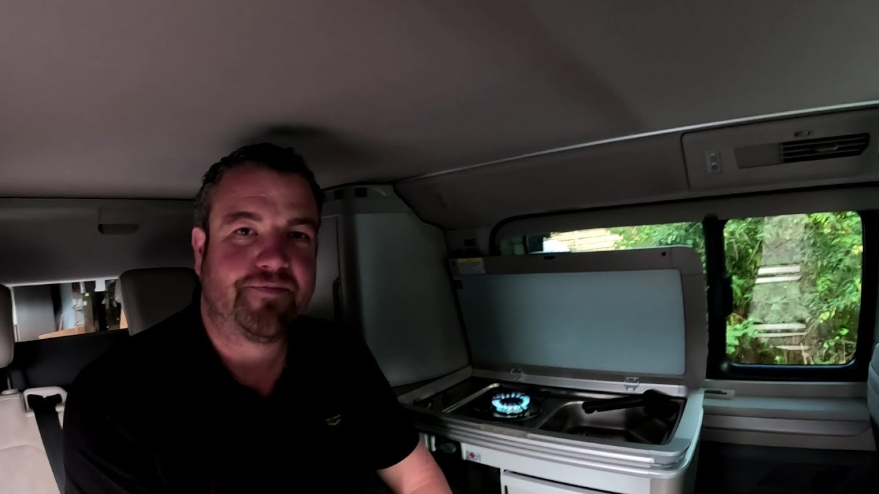 How the gas works in the VW California T7 Ocean