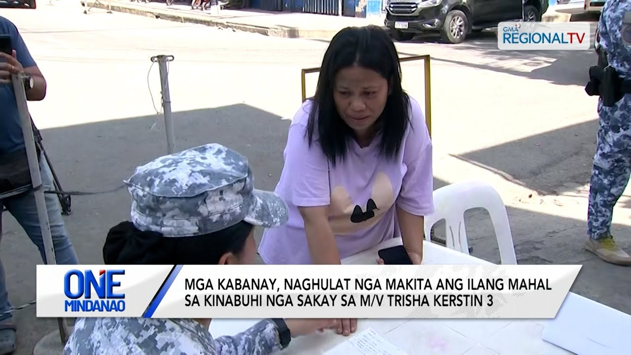 Mga kabanay, naghulat nga makita ang sakay sa M/V Trisha Kerstin 3  | One Mindanao