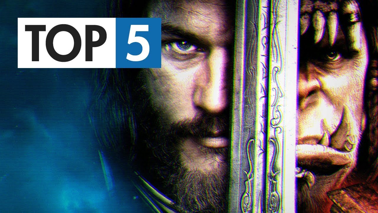 TOP 5 - Nejlepších filmů podle her