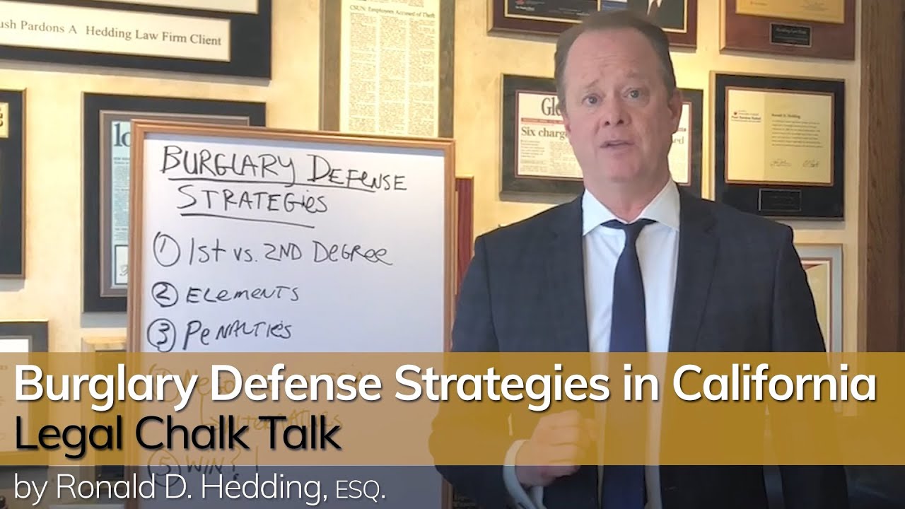 Burglary Defense Strategies | Case Evaluation