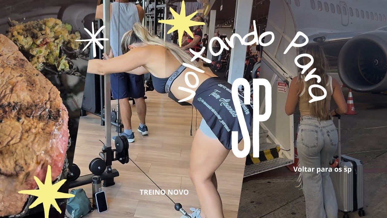 Treinei, me despedi… e voltei pra SP