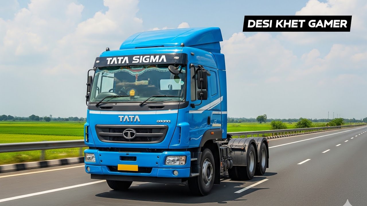 New Truck Unlocked!😍TATA Sigma Driving to Vellore | Realistic Graphics & GameplayNEW TRUCK#PURCHASE😇