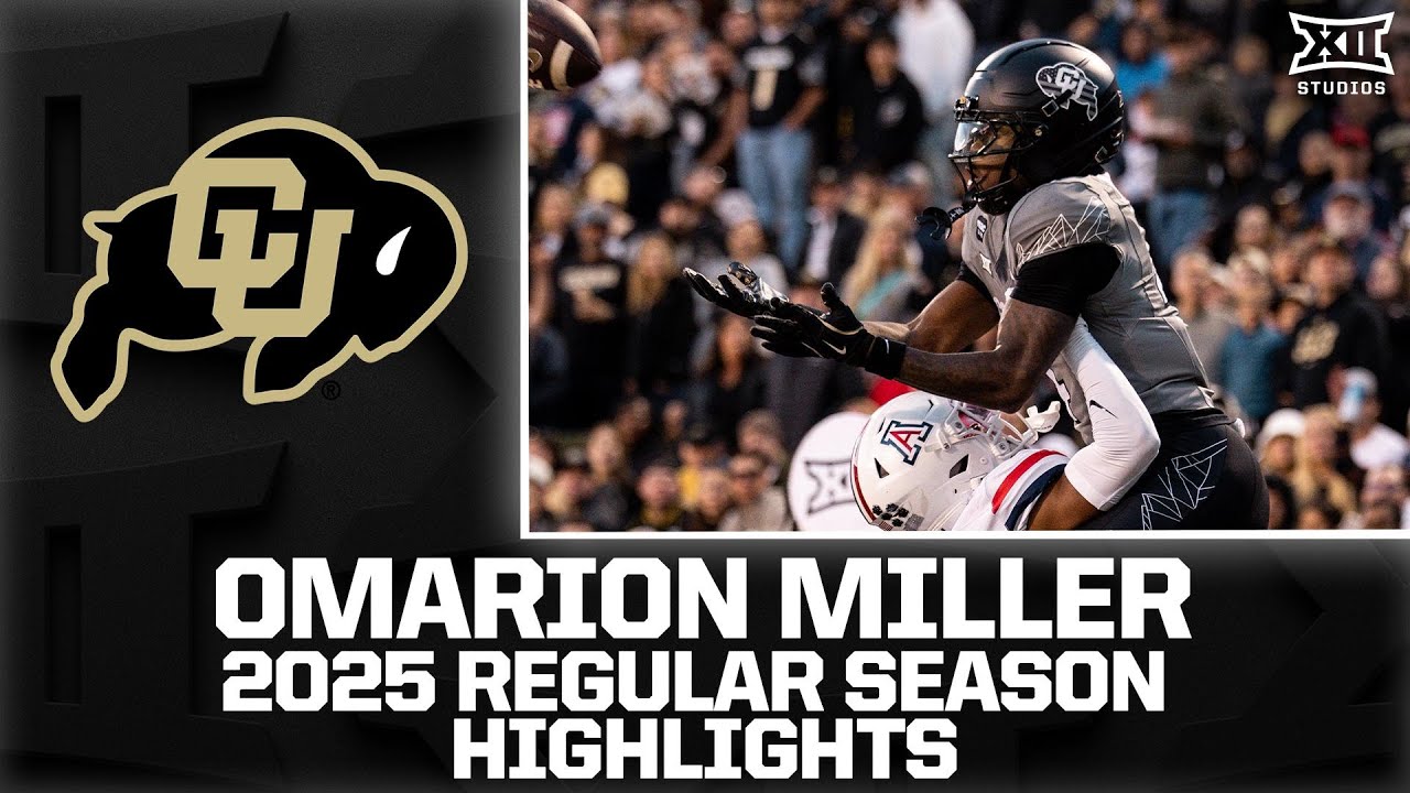 Omarion Miller Regular Season Highlights | 2025 Big 12 Football