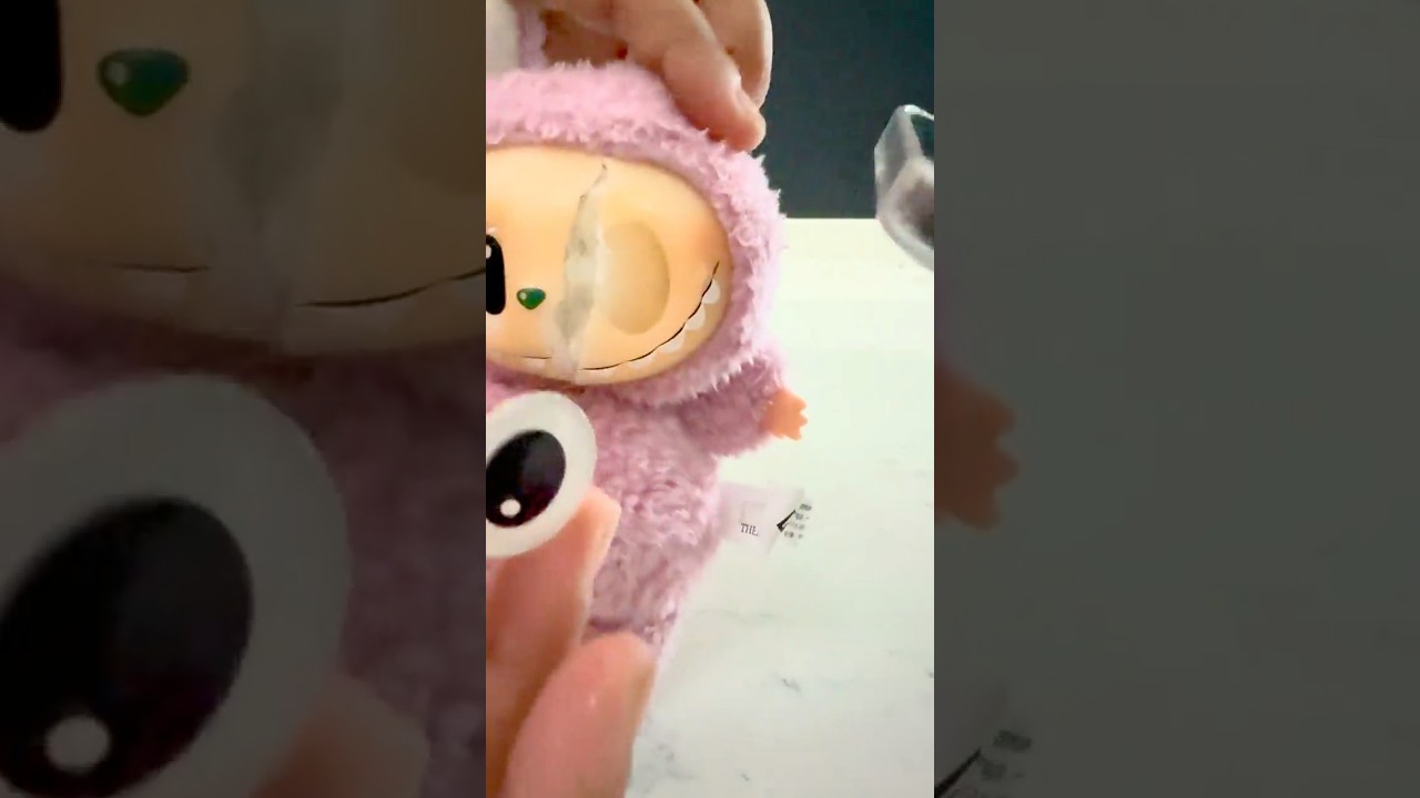 Labubuyu kestik kamera  var mı ?#unboxing #labubu #shorts #shortsvideo #supriz