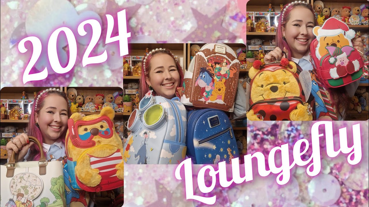 All The Winnie The Pooh Loungefly Bags I Got In 2024 | Disney Bag Collection
