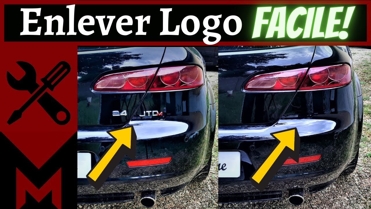 Comment Enlever Badge - Logo Voiture - Désigler Voiture ✔️ TRES FACILE  🔧 Meca Maniaque 🔧