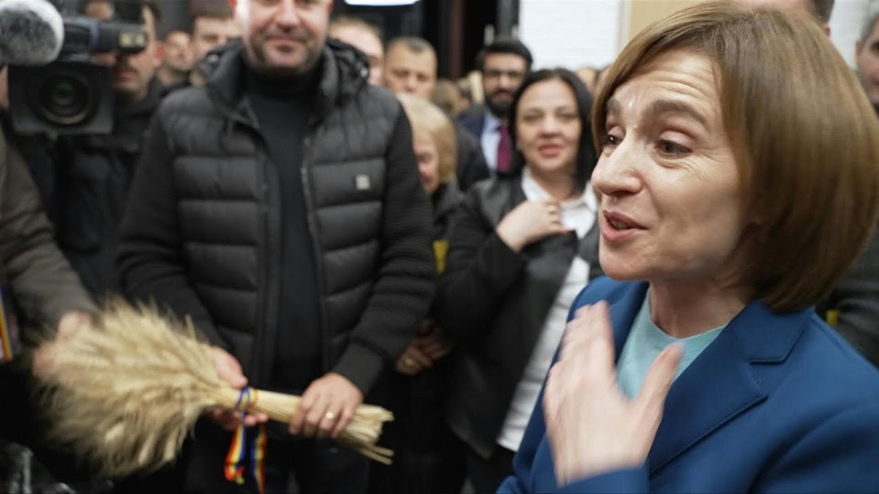 Moldova's pro-EU President Maia Sandu praises voters after re-election win | AFP