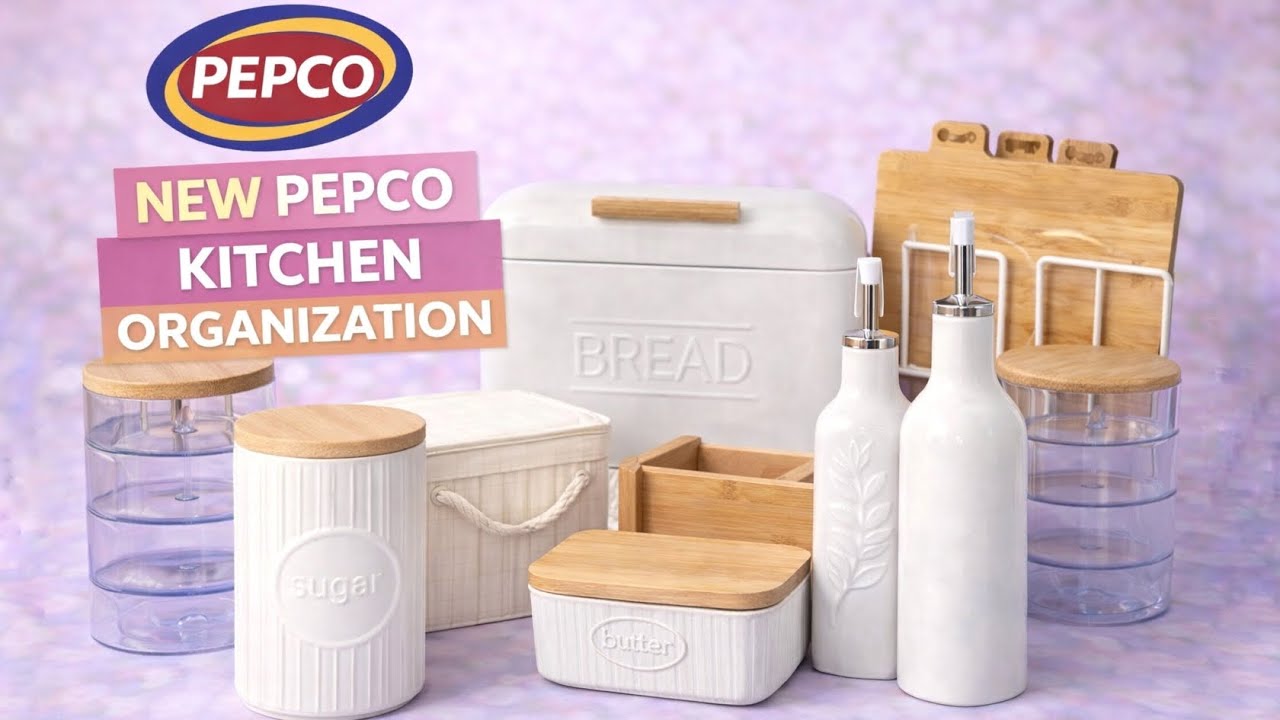 NEW Pepco Kitchen & Home Organization Finds 2026 😍 Storage Essentials | Pepco Haul