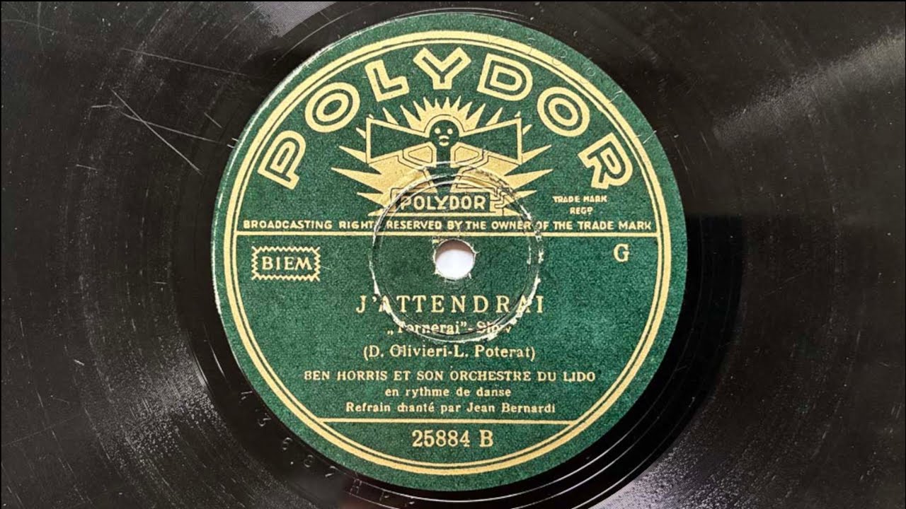 PARIS DANCEBAND: BEN HORRIS - JEAN BERNARDI: J'attendrai 1938
