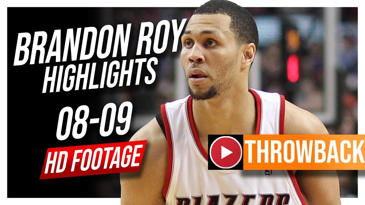 Brandon Roy THROWBACK 2008-2009 Blazers Season Highlights ᴴᴰ || 22.6 PPG, All-Star!