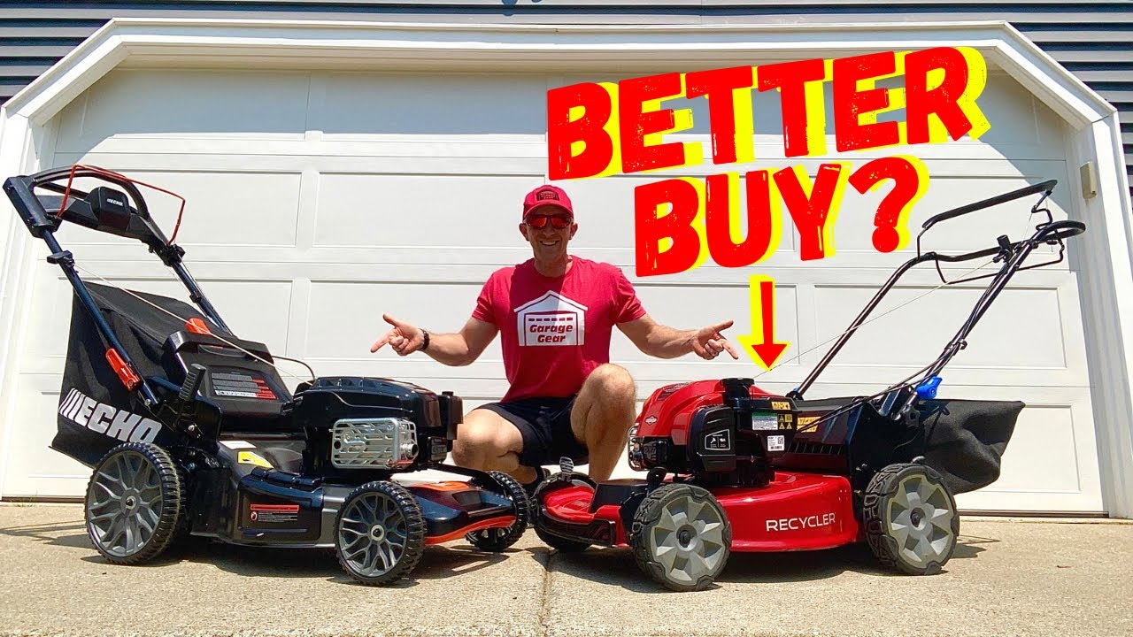ECHO LM2119SP vs TORO RECYCLER 21445 - Which Lawn Mower Is BETTER? (Close One!)