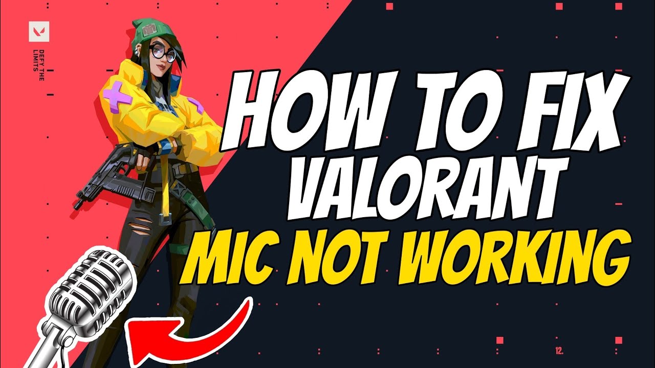 How to fix valorant mic not working (valorant voice chat not working)