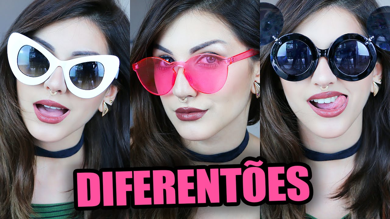 MEUS ÓCULOS DIFERENTÕES 🤓