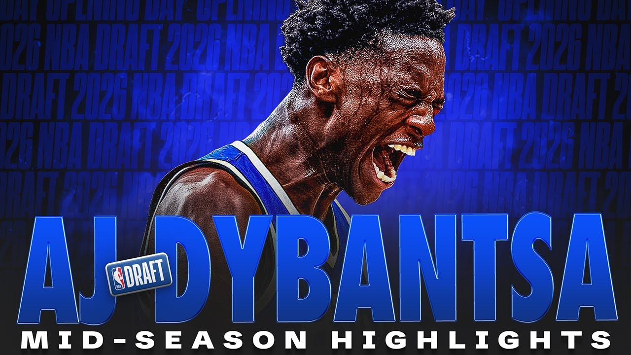 BYU freshman forward AJ Dybantsa Mid-Season Highlights | 2026 NBA Draft