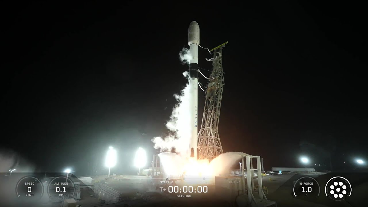 Blastoff! SpaceX launches 28 Starlink satellites from California, nails landing