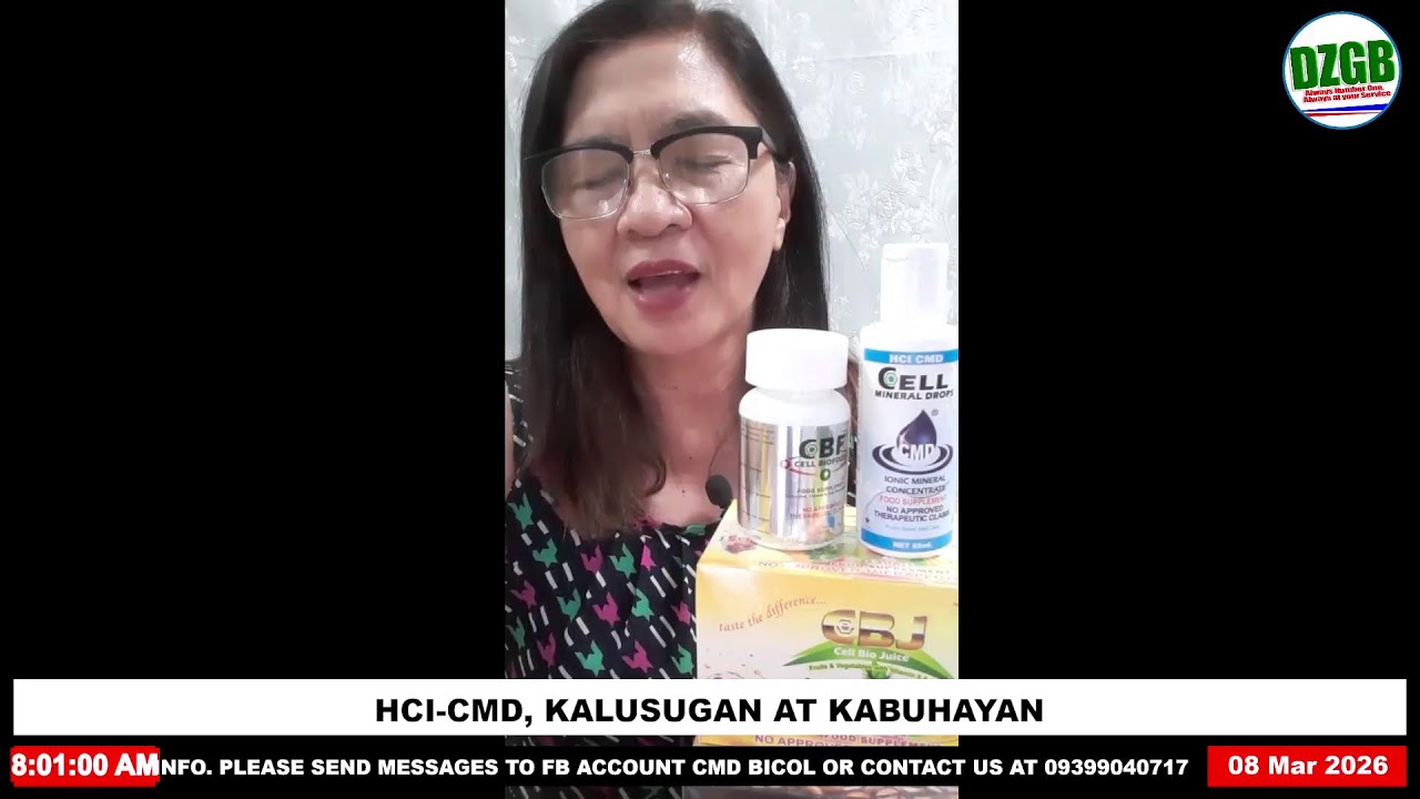HCI POWER TRIO, CMD KALUSUGAN AT KABUHAYAN | March 08, 2026