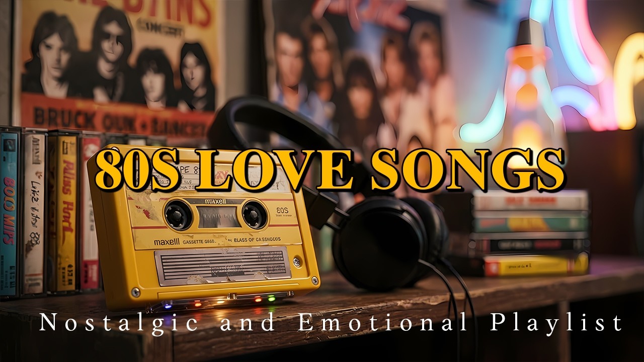 Nostalgic & Emotional 80s Music | Romantic Love Songs on Cassette Tape