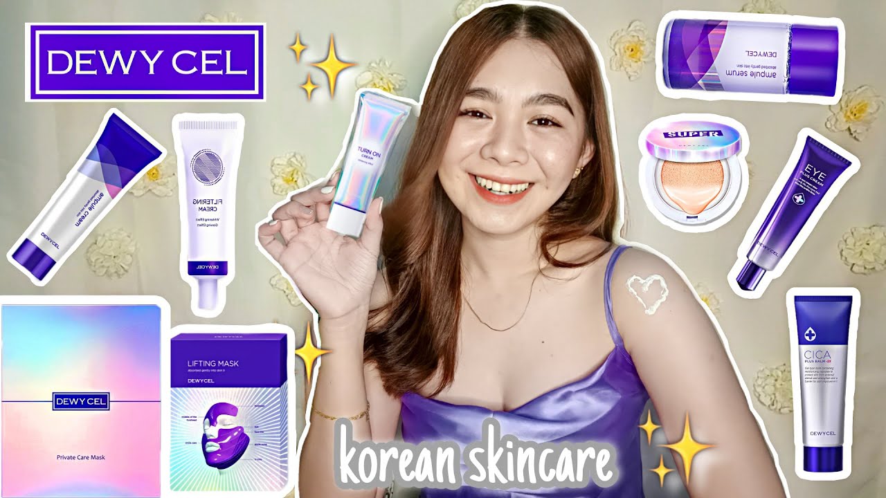 DEWYCEL KOREAN SKINCARE REVIEW ✨| Glad Ocampo
