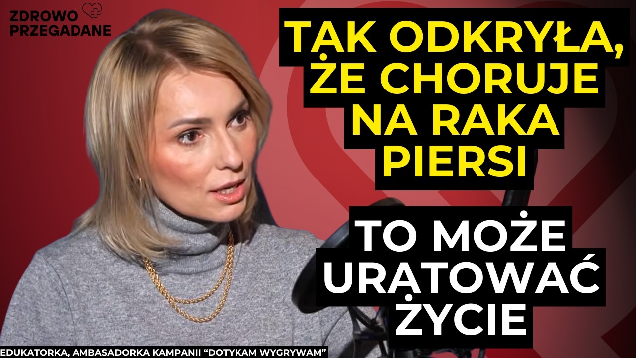 W ten sposób dowiedziała się o raku piersi. Wystarczy jedno badanie