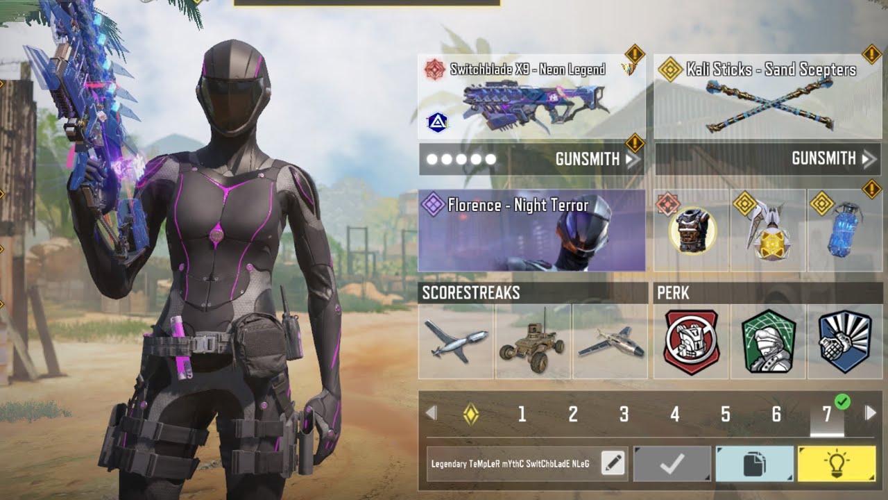 Intense Search & Destroy MVP Gameplay with the Mythic Switchblade X9 & Florence Night Terror in CODM