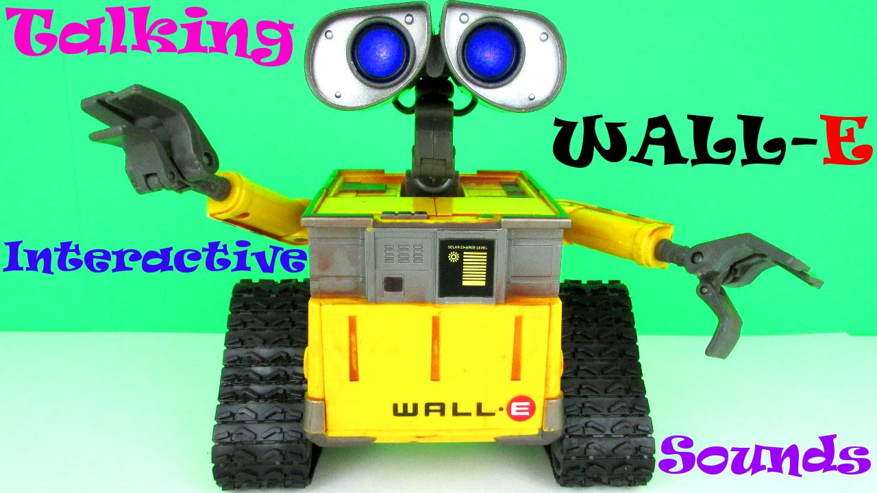 Disney-Pixar Collection: Interactive Talking WALL-E Toy Review & Unboxing, Thinkway Toys