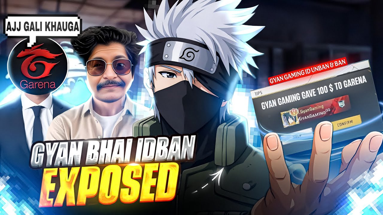TRUTH ABOUT GYAN GAMING ID UNBANNED & BAN 