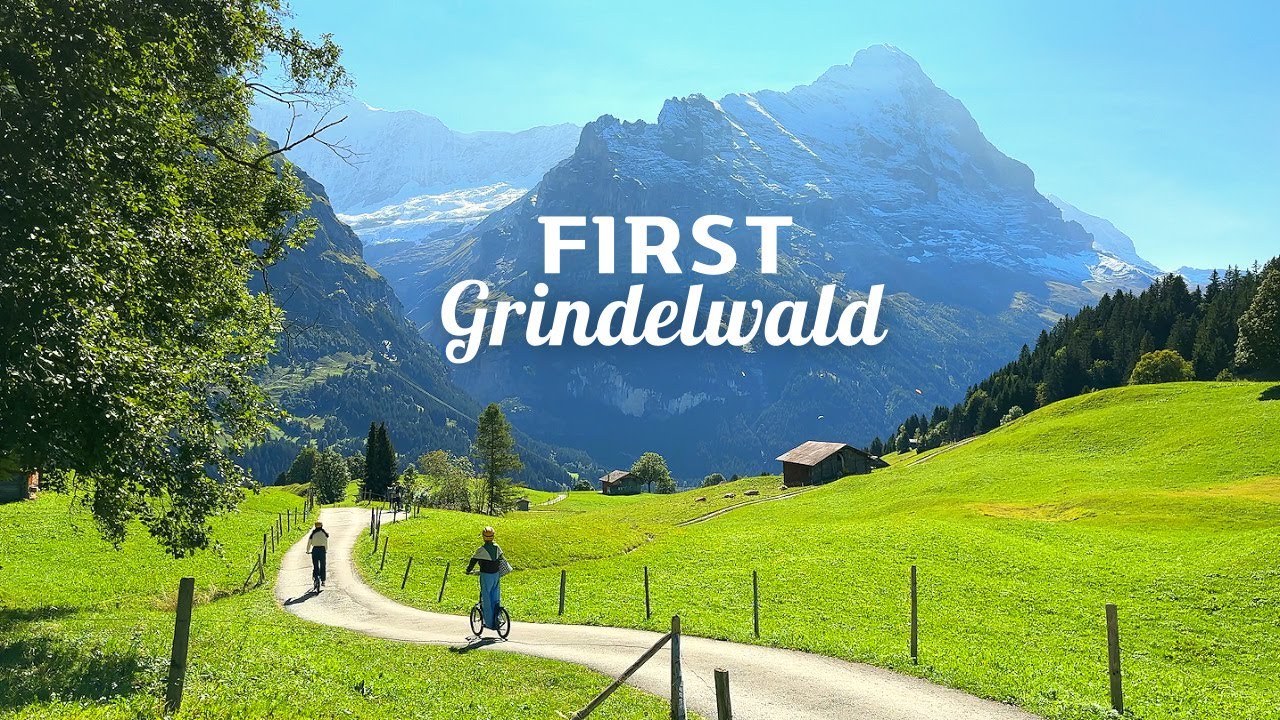 🇨🇭 Первый🚠 Гриндельвальд, Швейцария: Вершина приключений🪂🚵‍♀️/Самый живописный поход🥾😍 Sep. 2023 г.
