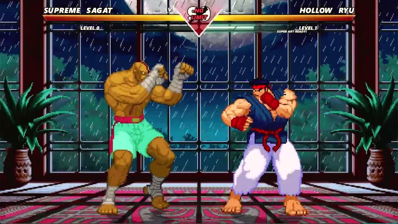 SUPREME SAGAT VS HOLLOW RYU! | STREET FIGHTER MUGEN