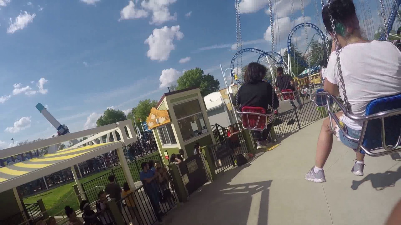 Zephyr at Carowinds on-ride POV