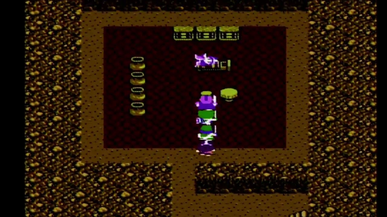 【FC　ドラゴンクエストIV】第五章（１０）　ガーデンブルグの南東の洞窟　天空の盾