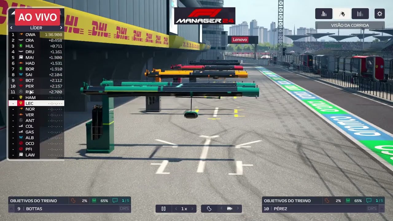 F1 AO VIVO CLASIFICAÇÃO  GP DA CHINA COM IMAGENS F1 AO VIVO HOJE  AO VIVO - F1 MANAGER 24 #f1