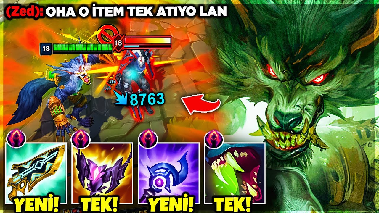 YENİ İTEMLERLE FULL AP WARWİCK !! HEXTECH + LUDEN KOMBOSU !!