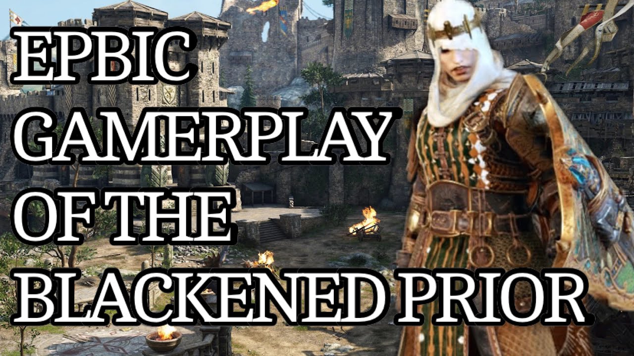 The Exaggerated Swagger of a Black Prior - For Honor