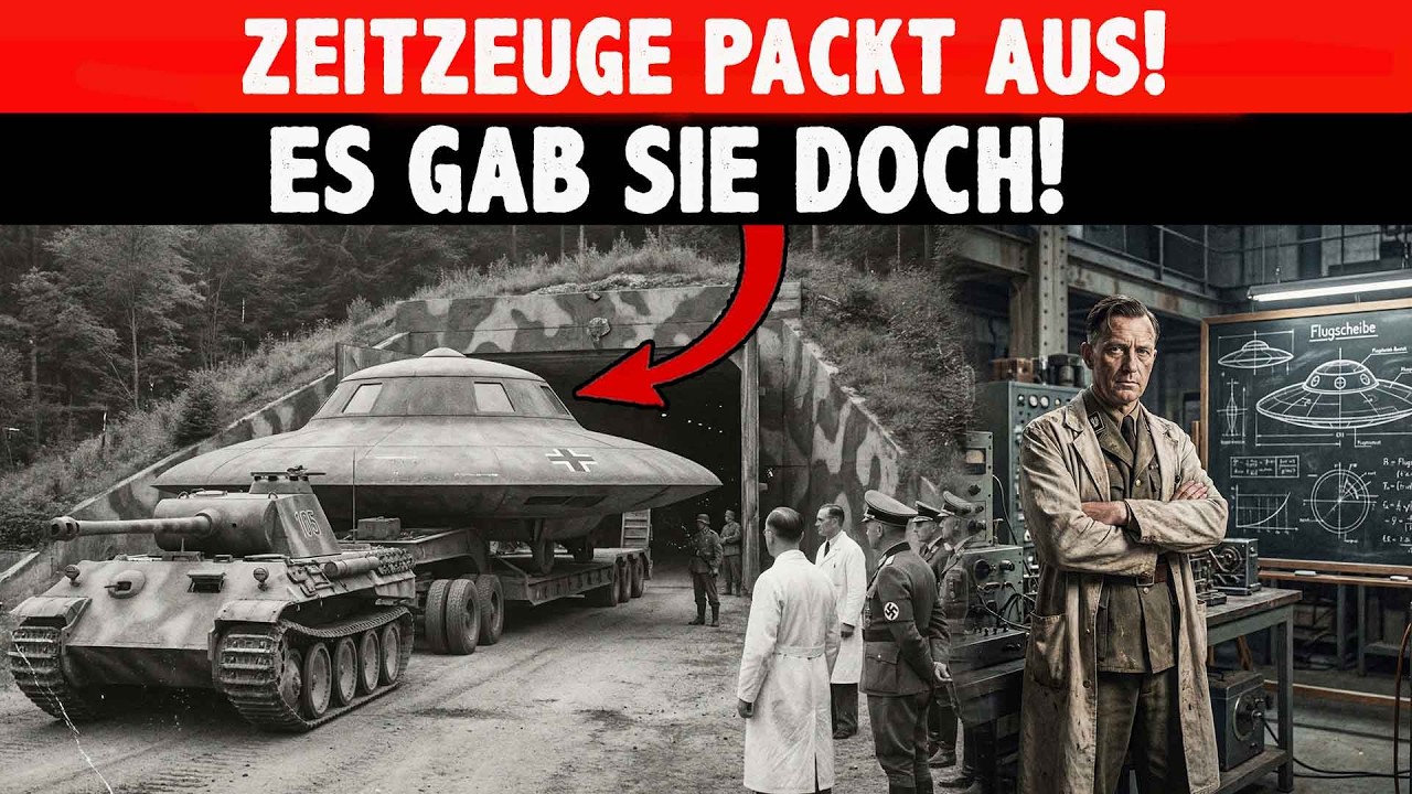 Verschwörungstheorie wird WAHR REICHSFLUGSCHEIBEN Entwickler PACKT aus!