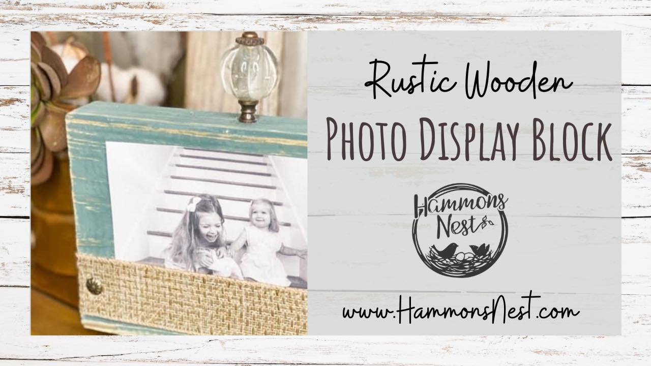 DIY Photo/Display Block