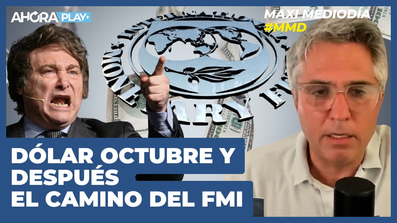 DÓLAR HASTA OCTUBRE Y DESPUÉS: AHORA EL FMI MARCA EL CAMINO | Maxi Montenegro #maximediodía