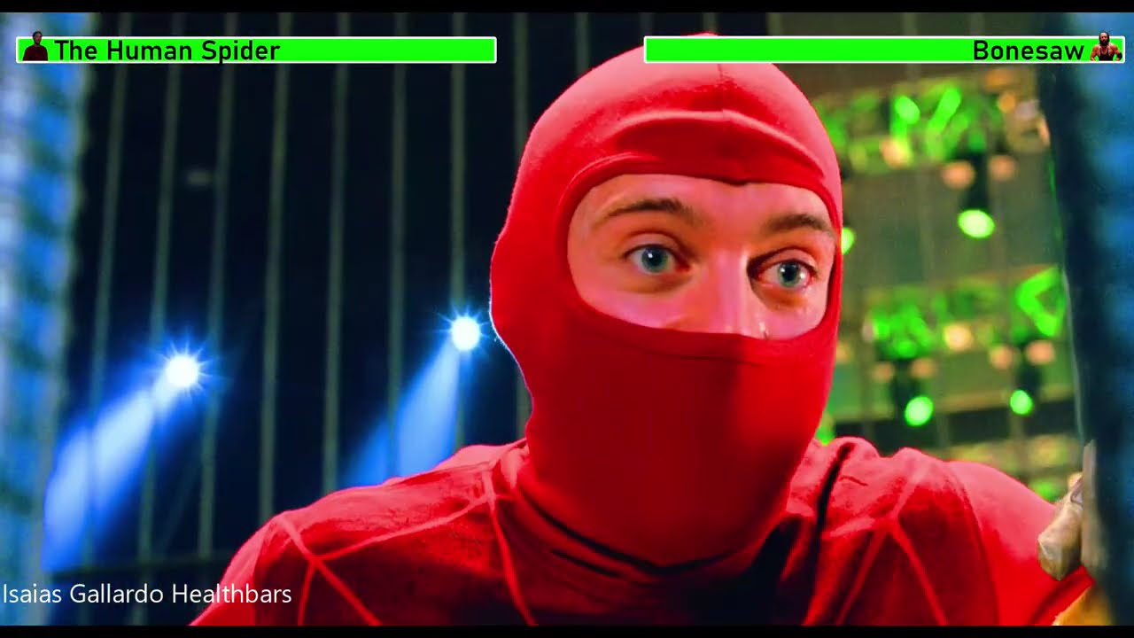 The Human Spider vs. Bonesaw with healthbars