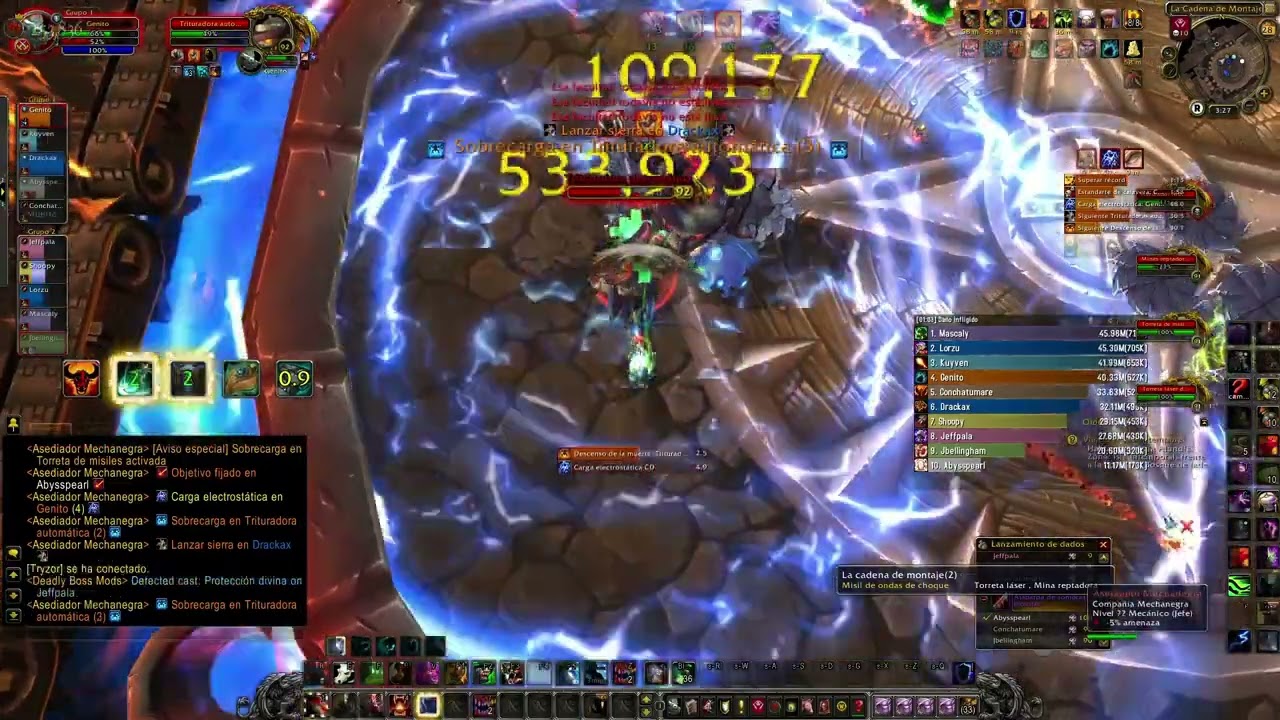 Siegecrafter Blackfuse 10HC - Enrage Stormforge Mistblade