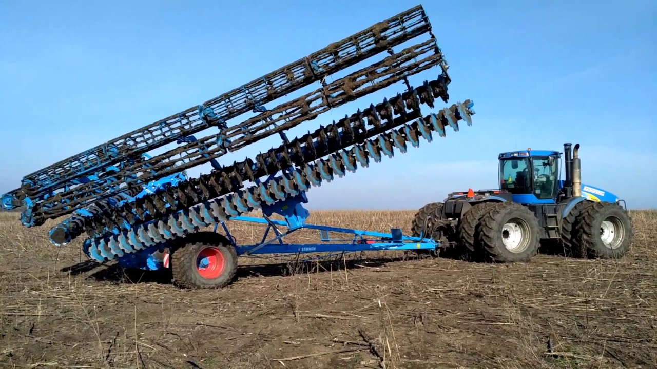 Lemken Helliodor 9 - 12S/1600 16-метровый дискатор Лемкен Гелиодор 9 12S/1600