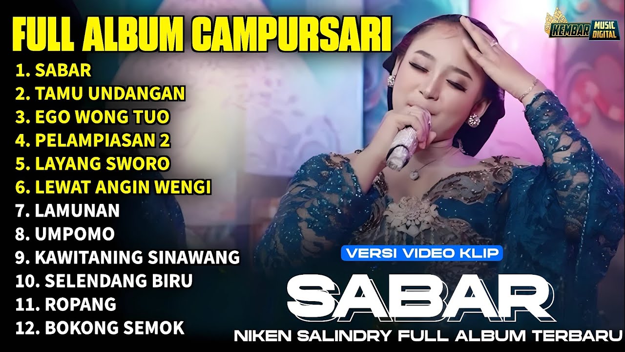 FULL ALBUM CAMPURSARI NIKEN SALINDRY LAGU TRENDING TERBARU 2026 - SABAR - TAMU UNDANGAN